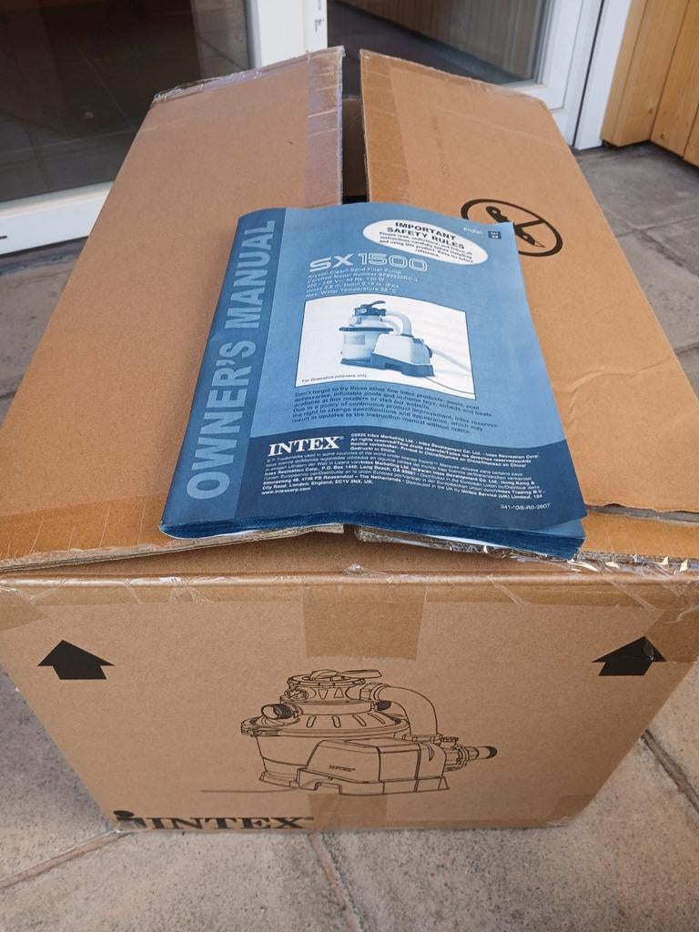 Motor zwembad, Tuin en Terras, Ophalen