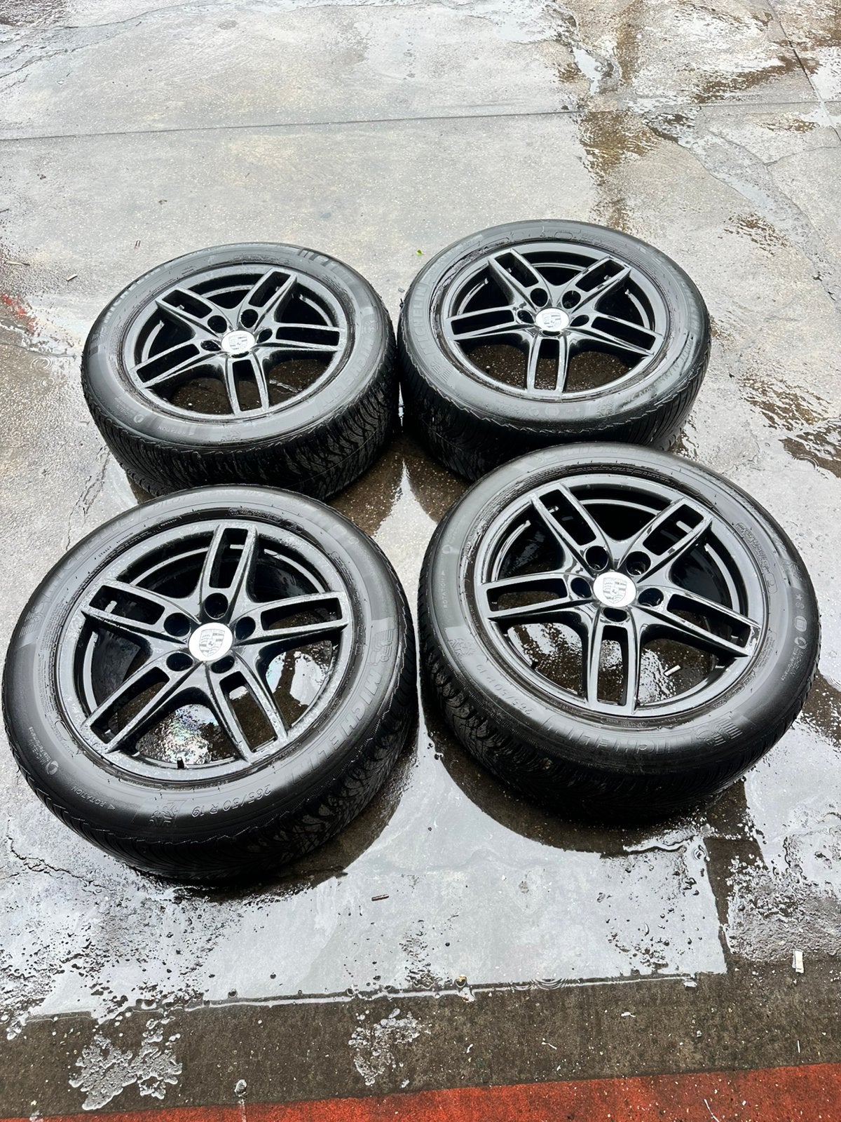 Porsche cayenne 2010-2018 Jantes avec pneus 265 50 r19, Autos : Pièces & Accessoires, Enlèvement, Pneus et Jantes