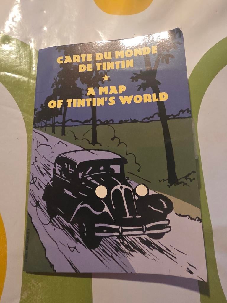 Tintin Une carte du monde de Tintin, Enlèvement