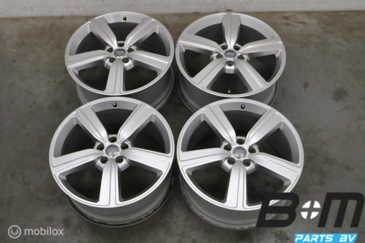 Org. 20 inch velgen Audi A4 - A6 - Q5 - Etron 4KE601025S, Auto-onderdelen, Banden en Velgen, Gebruikt, Velg(en), Personenwagen