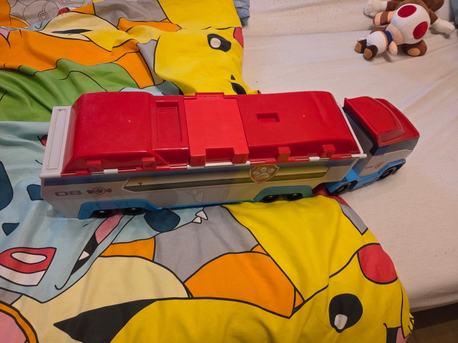 paw patrol vrachtwagen, Ophalen, Gebruikt