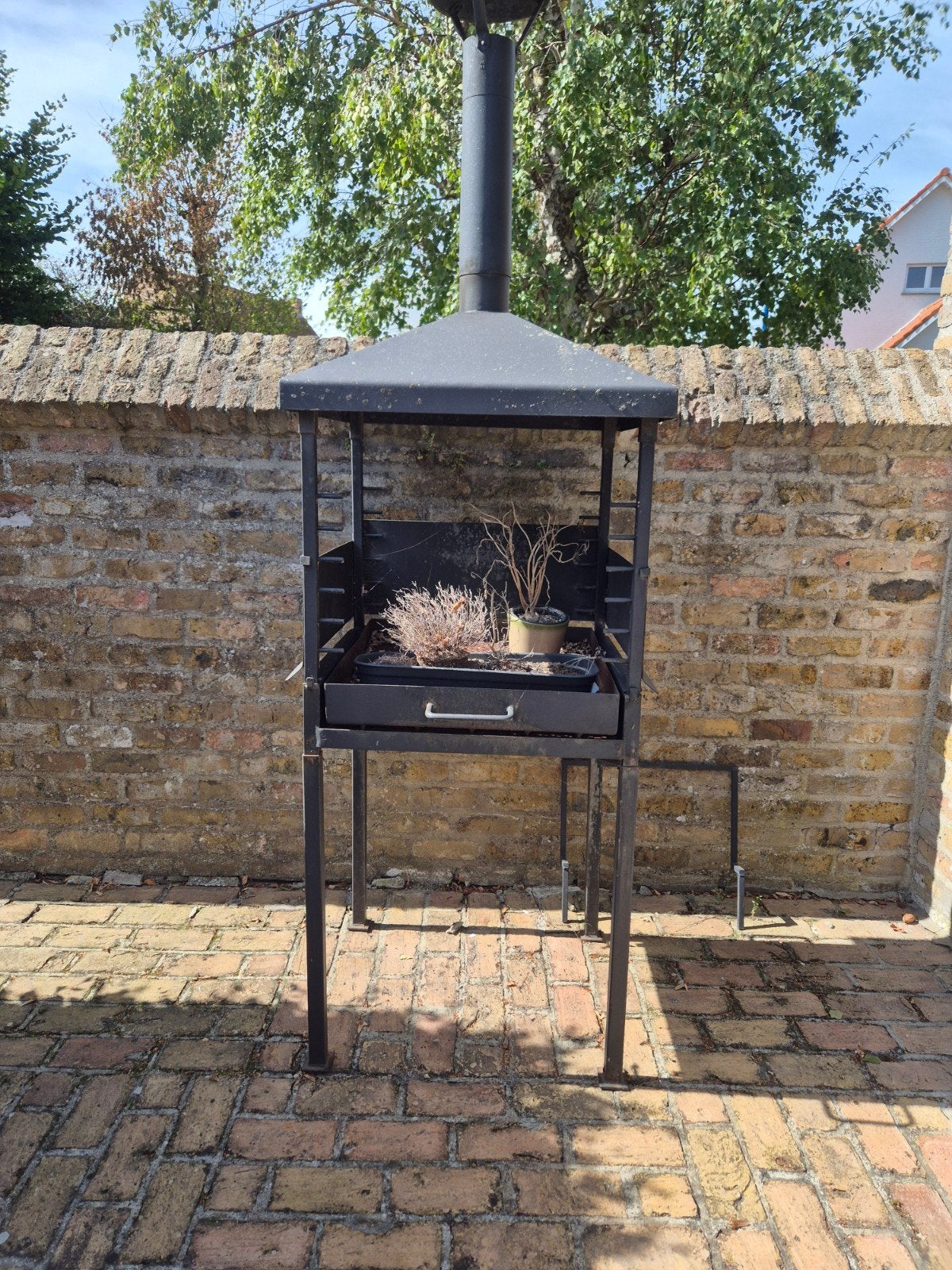 Barbeque gratis af te halen, Ophalen, Gebruikt