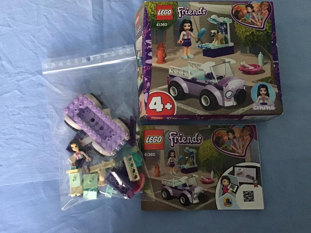 Lego friends mobiele dierenkliniek, Lego, Friends, Ophalen of Verzenden, Zo goed als nieuw