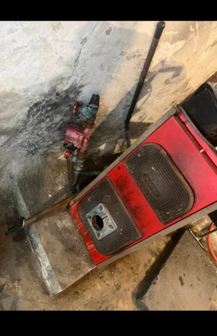Mazout/gas ketel gratis mee te nemen, Enlèvement, Comme neuf