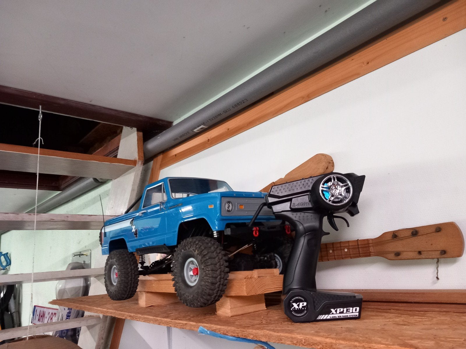 rc crawler te ruil tegen drift, Ophalen