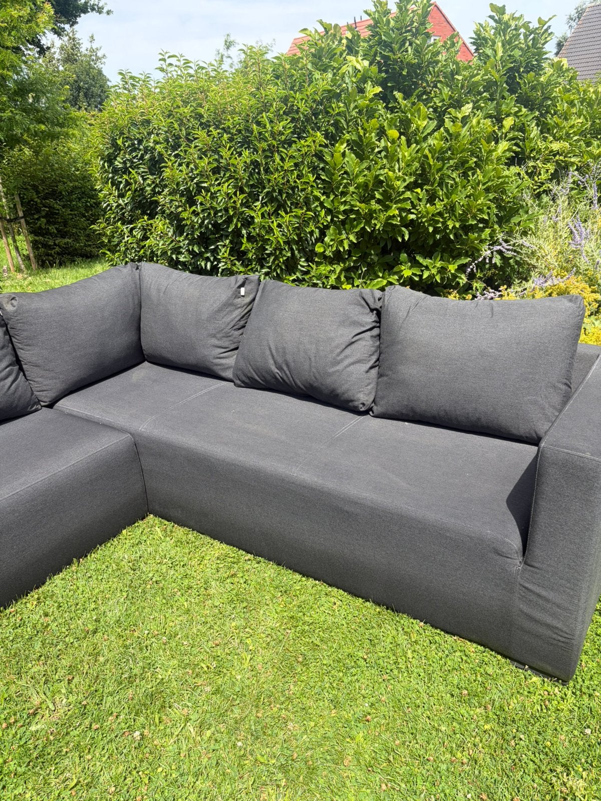 Tuinzetel antraciet van hartmann, Jardin & Terrasse, Ensembles de jardin, Enlèvement, Utilisé, Sets de jardin