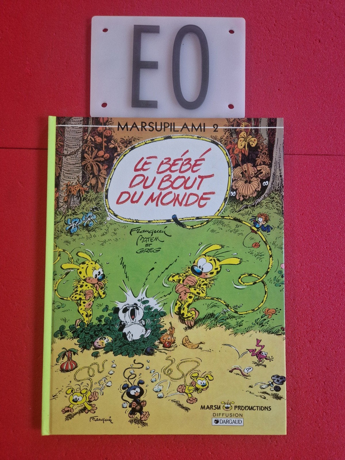 bd marsupilami 2,EO, Enlèvement ou Envoi