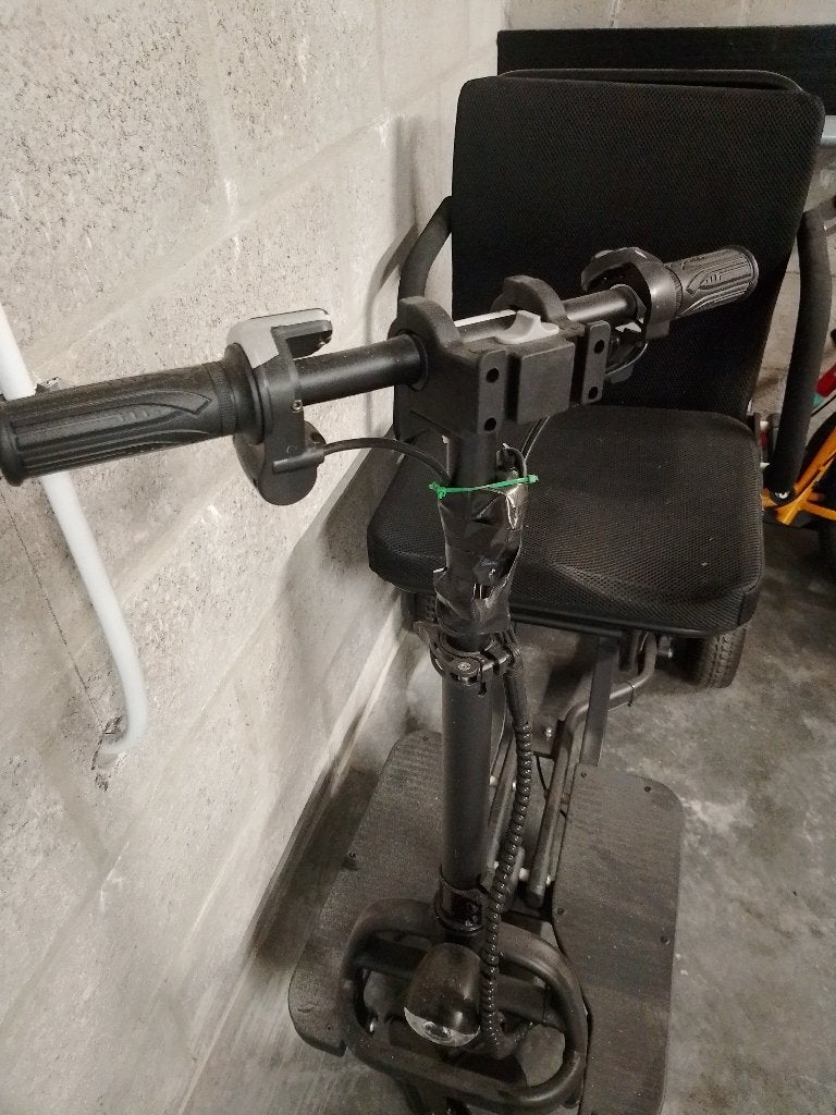 opvauwbare elektrische, Diversen, Rolstoelen, Ophalen, Inklapbaar, Zo goed als nieuw