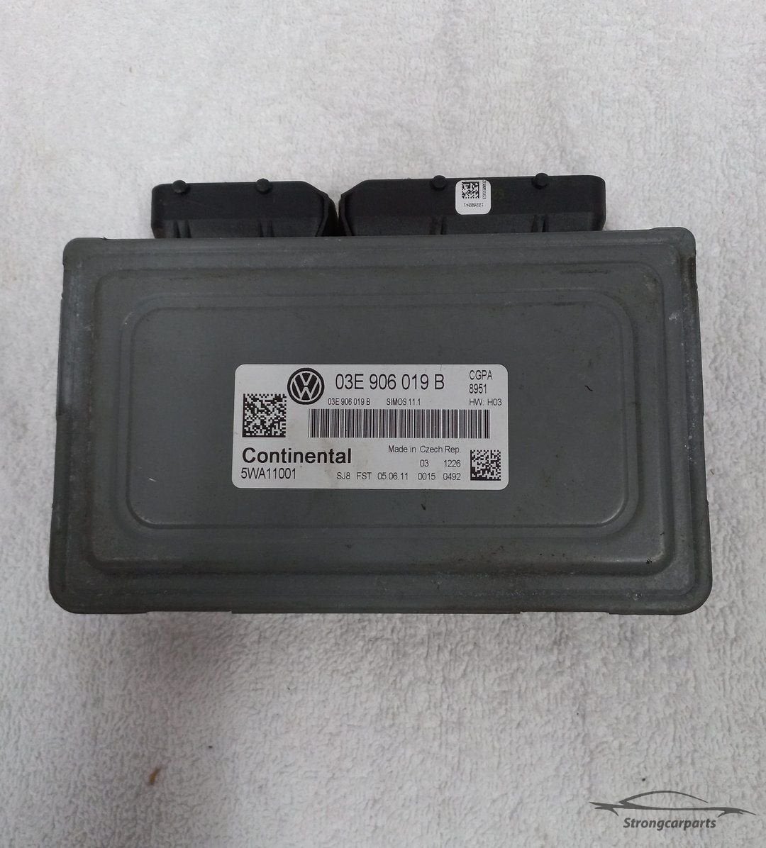 ECU Motormanagement VW Polo 6R 03E906019B Motorcode CGP, Volkswagen, -, Utilisé, -