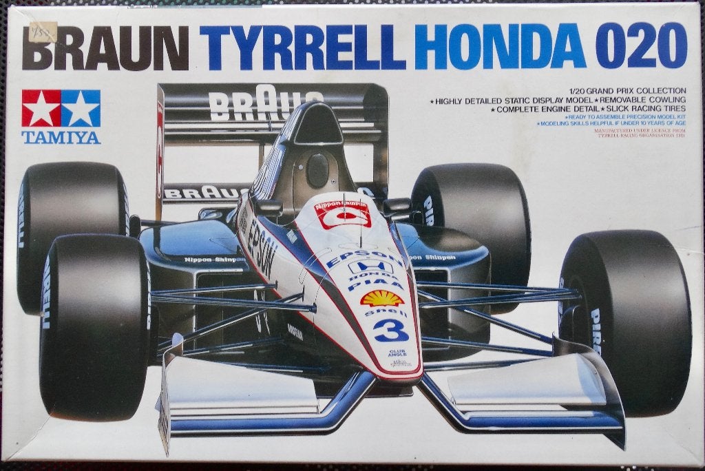TAMIYA 1/20 : BRAUN TYRRELL HONDA 020, Hobby & Loisirs créatifs, Modélisme | Voitures & Véhicules, Neuf, Enlèvement ou Envoi, Voiture