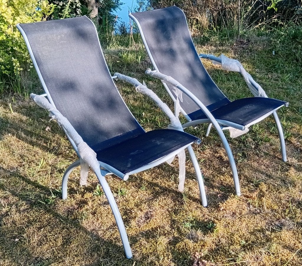 2 tuinzeteltjes, Enlèvement, Neuf, Aluminium