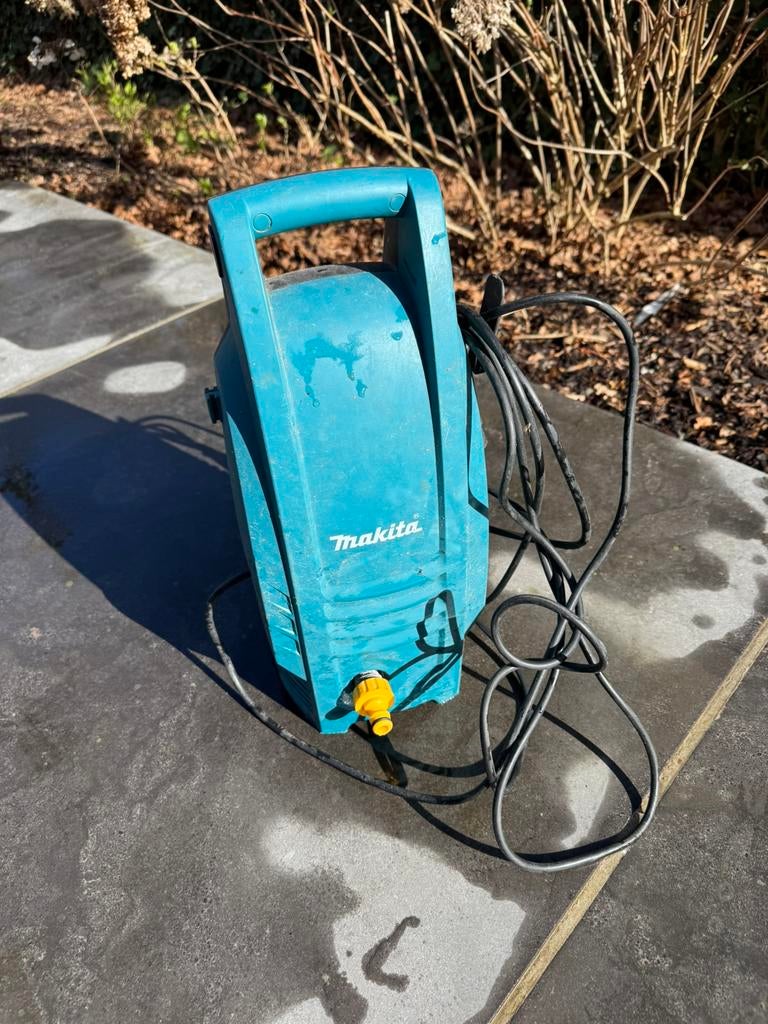 Nettoyeur haute pression Makita HW101 230 V 100 bar, Jardin & Terrasse, Enlèvement, Utilisé, Électrique, Avec arrêt et démarrage automatiques