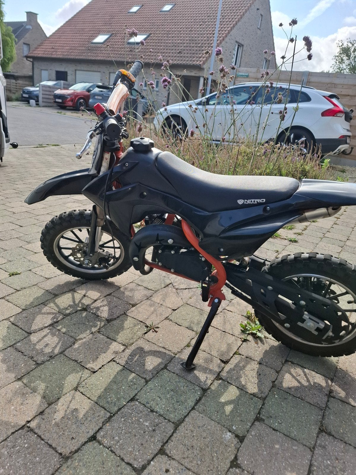 kinder dit bike, Ophalen