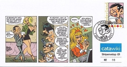 Catawiki Stripenvelop 01 (gewoon): Agent 327, Neuf, Une BD, Enlèvement, Martin Lodewijk