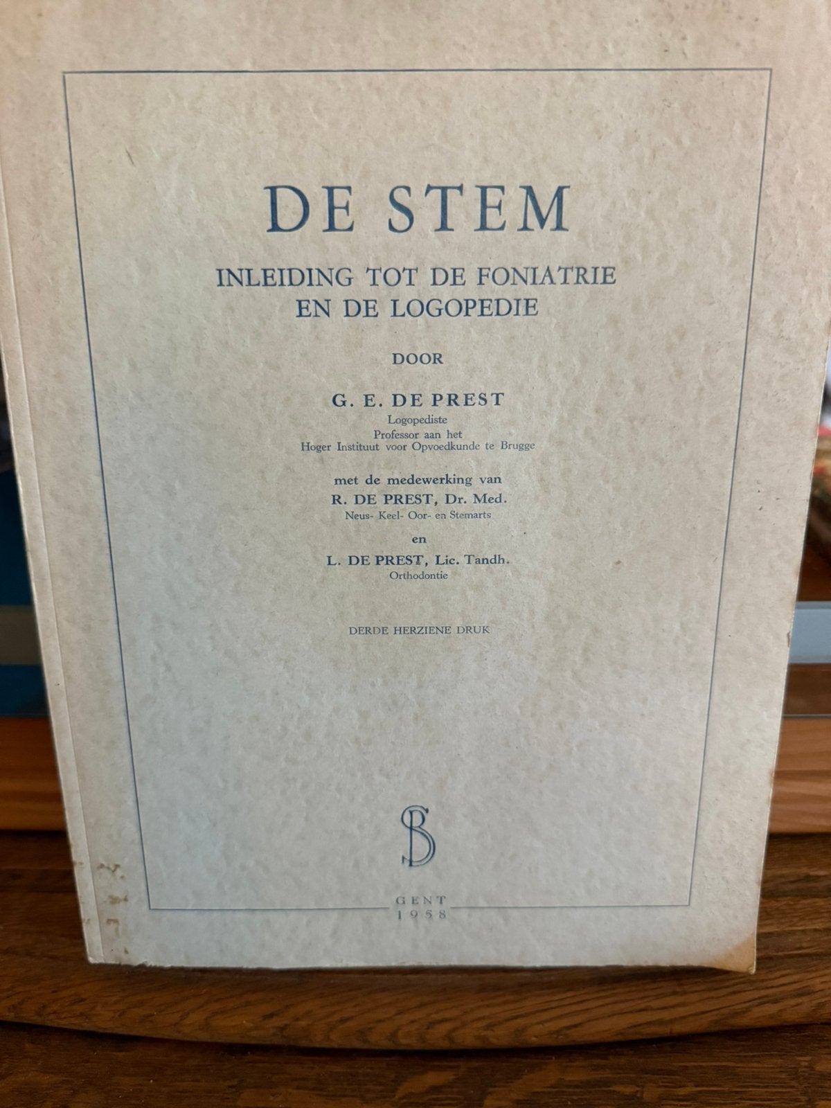 De Stem, Ophalen of Verzenden, Zo goed als nieuw