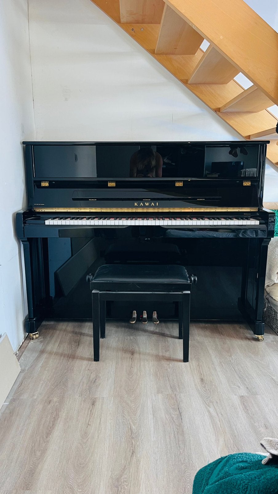Kawaii k-3 Buffetpiano - Perfecte staat, Musique & Instruments, Pianos, Enlèvement, Comme neuf, Piano