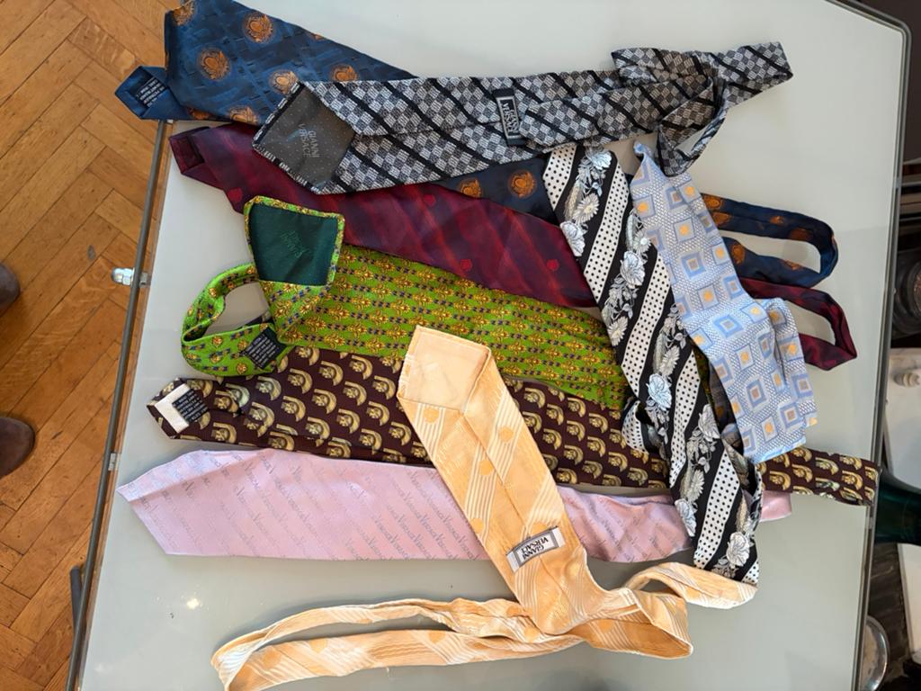 Versace Gianni stropdassen, Ophalen, Zo goed als nieuw