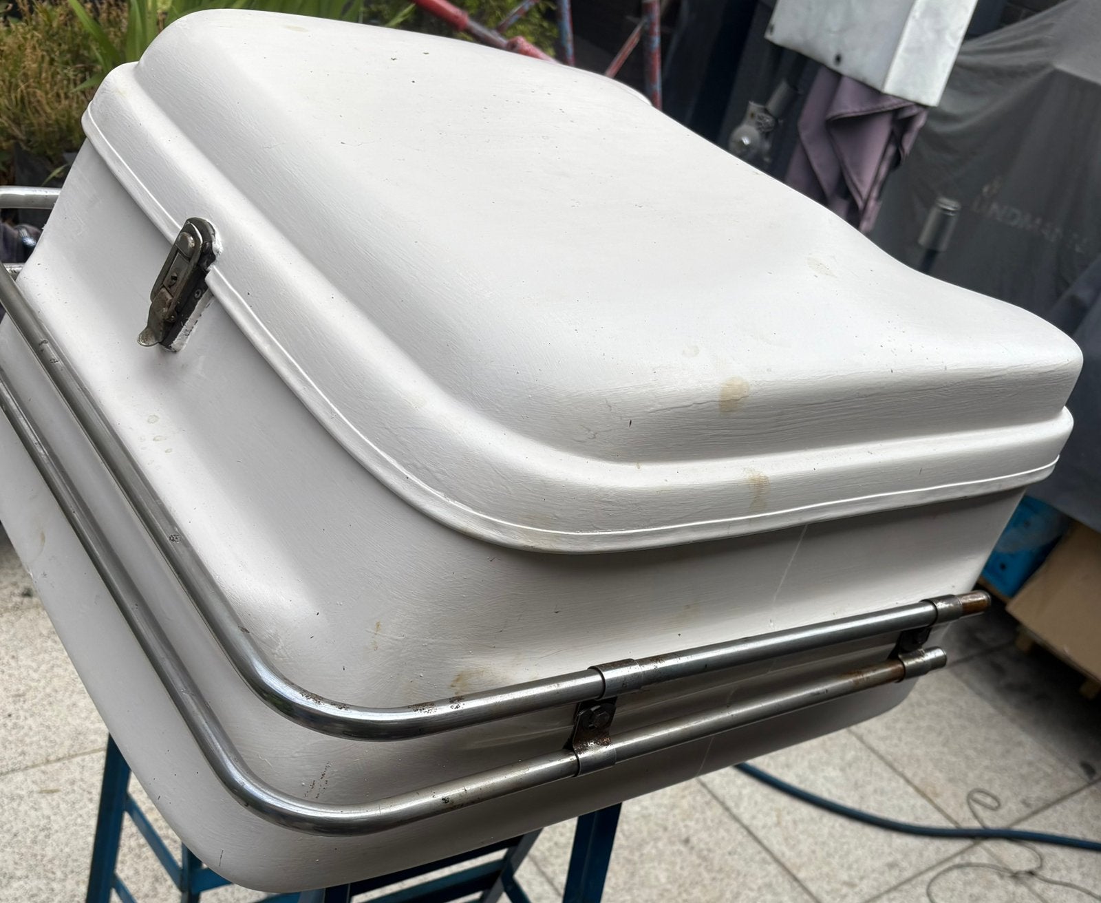 Harley Davidson topkoffer panhead earleyshovel, Verzenden, Zo goed als nieuw