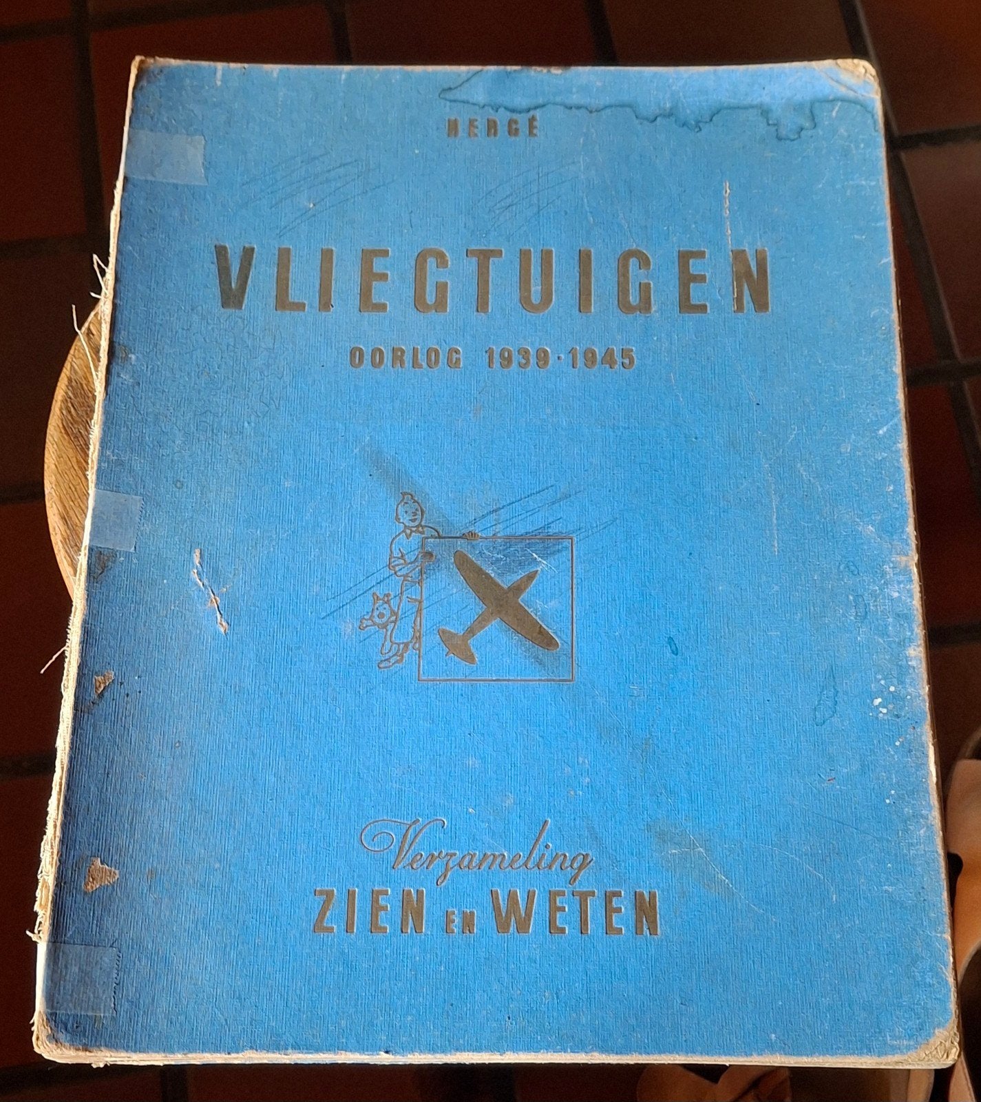 Album Kuifje, Enlèvement, Utilisé, Hergé, Album d'images