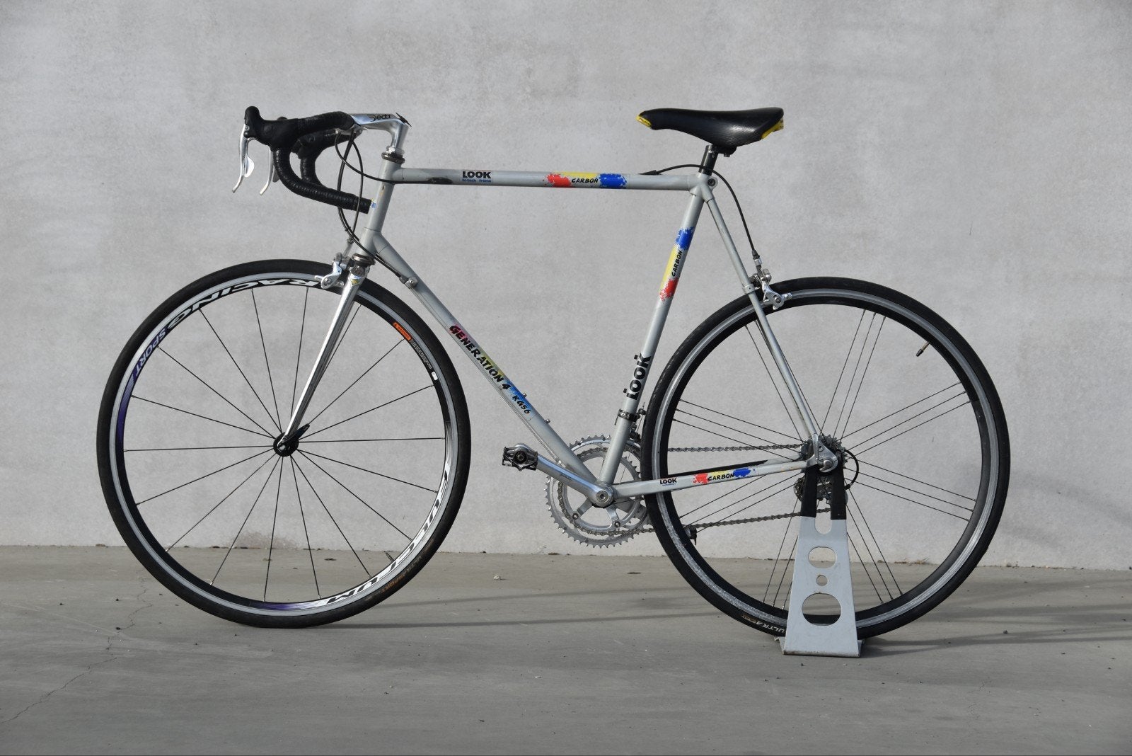 Retro koersfiets look, Ophalen