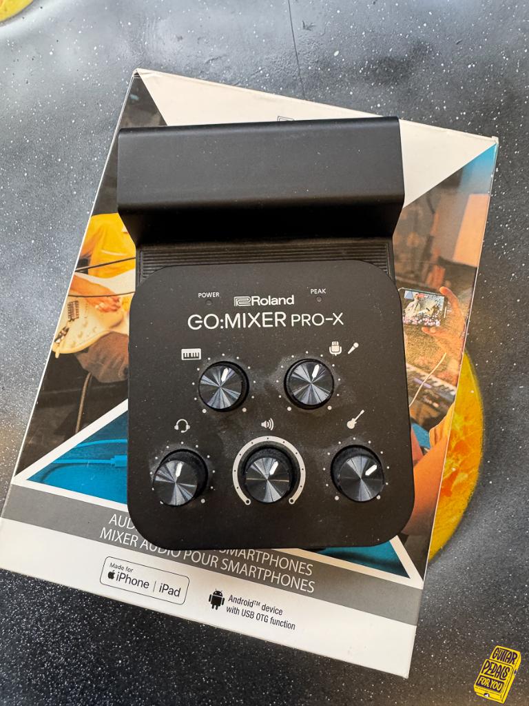 Roland GO:MIXER PRO-X Smartphone Audio Mixer, Ophalen of Verzenden, Zo goed als nieuw, Volume