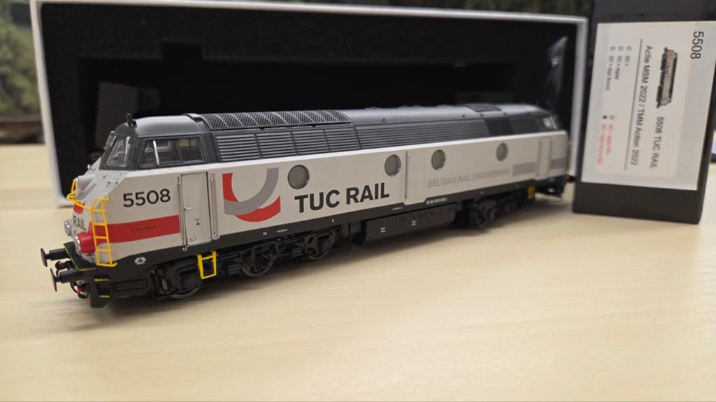 5508 Tuc Rail NMBS B-MODELS gelimiteerde serie, Hobby en Vrije tijd, Modeltreinen | H0, Ophalen of Verzenden