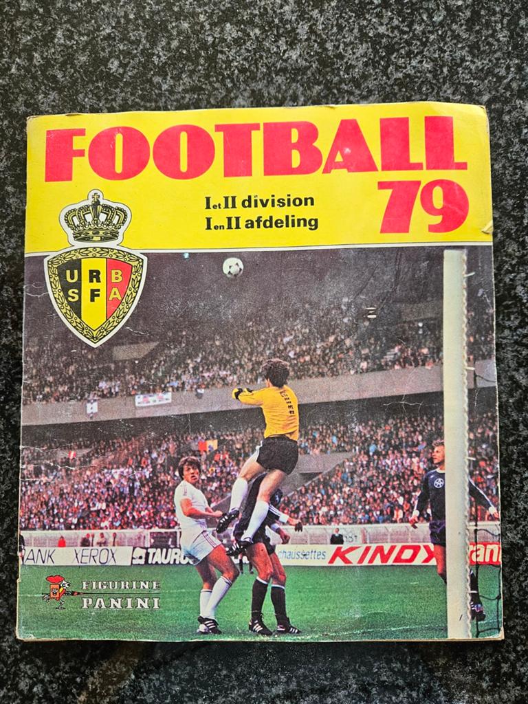 Stickerboek Voetbal Panini België Football 1979, 1ste+2de, Verzamelen, Ophalen