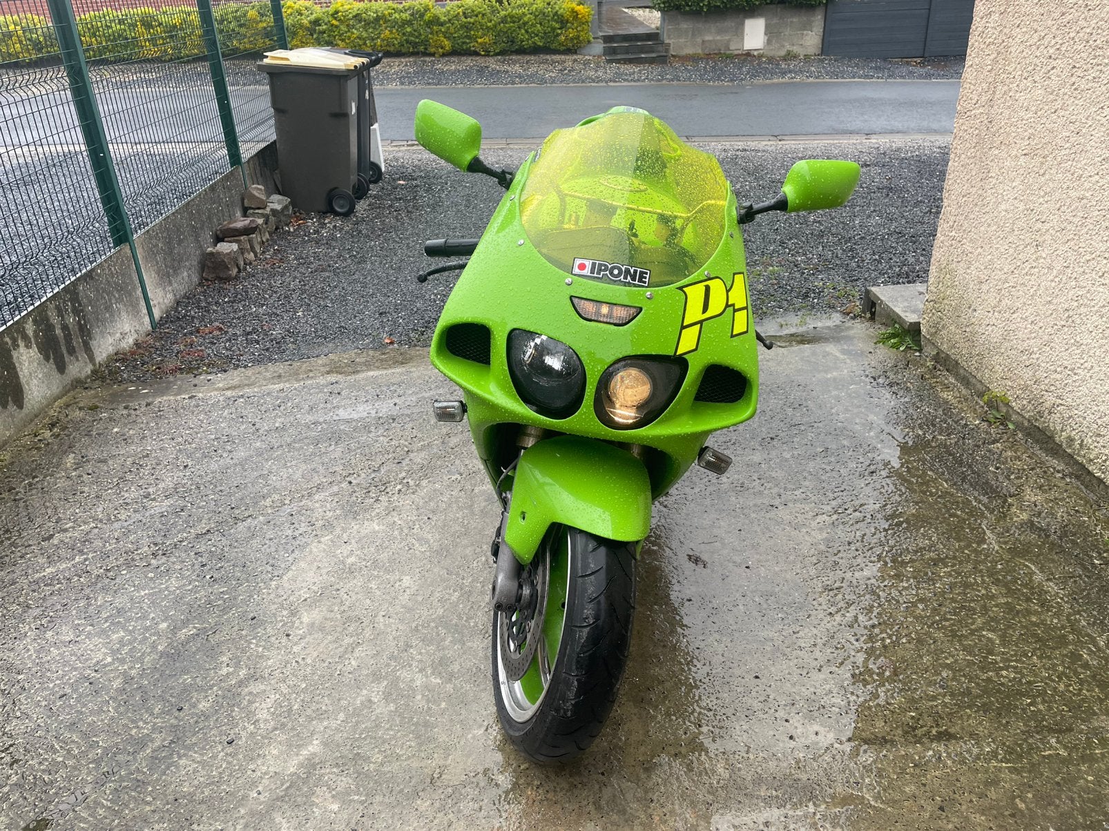 Kawasaki ninja 750, Ophalen, Gebruikt
