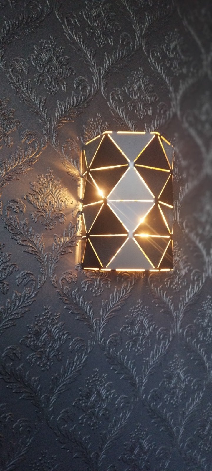 2 wandlampjes zwart, Huis en Inrichting, Ophalen, Gebruikt, Gerichte verlichting, Bedlamp