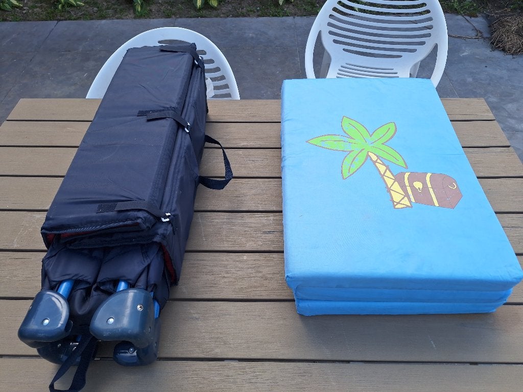 Reisbedje met extra matras, Kinderen en Baby's, Ophalen, Gebruikt, Reisbedje