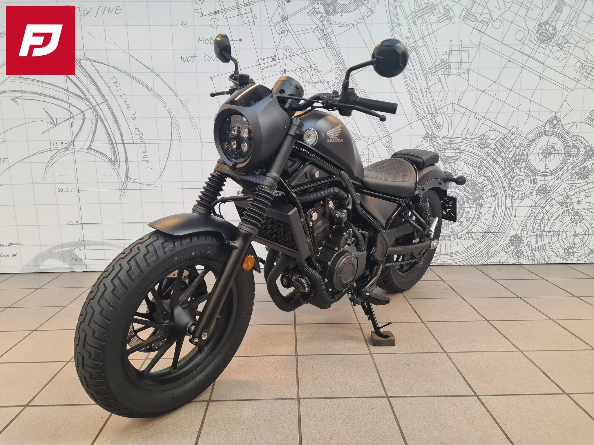 Honda CMX 500 Rebel SE (bj 2022), Motoren, Chopper, Bedrijf, 12 t/m 35 kW, 500 cc