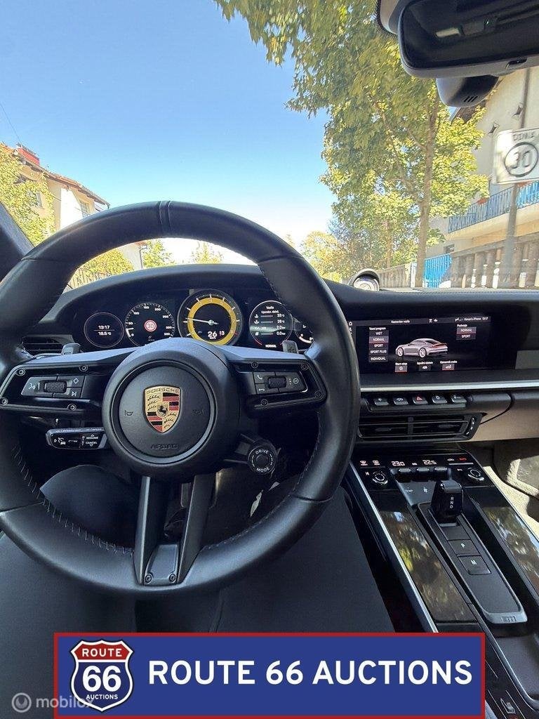 Porsche 911 Carrera 4S | 2019 | Route 66 Auctions, Gebruikt, Zwart, Bedrijf, Handgeschakeld