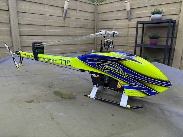 Goblin 770 lege kit met blades, Ophalen, Zo goed als nieuw, Elektro, Helikopter