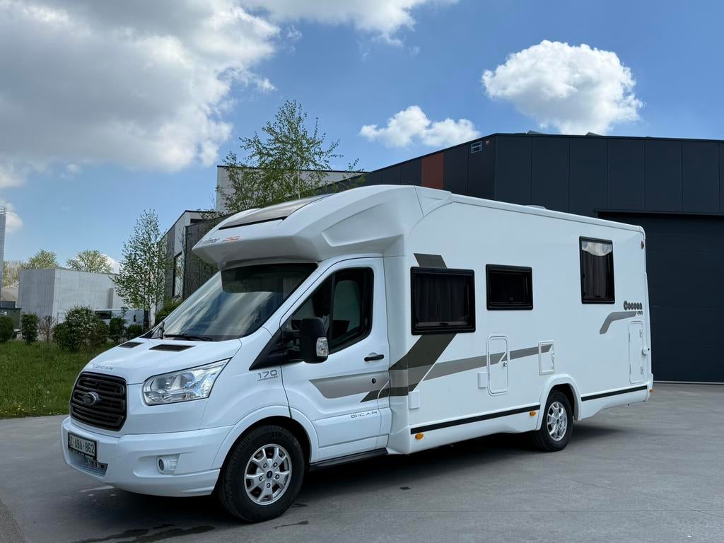 Ford Transit Benimar Cocoon 494  71.000 km 1jaar garantie, Caravans en Kamperen, Mobilhomes, Ford, Bedrijf, Airconditioning, Benimar