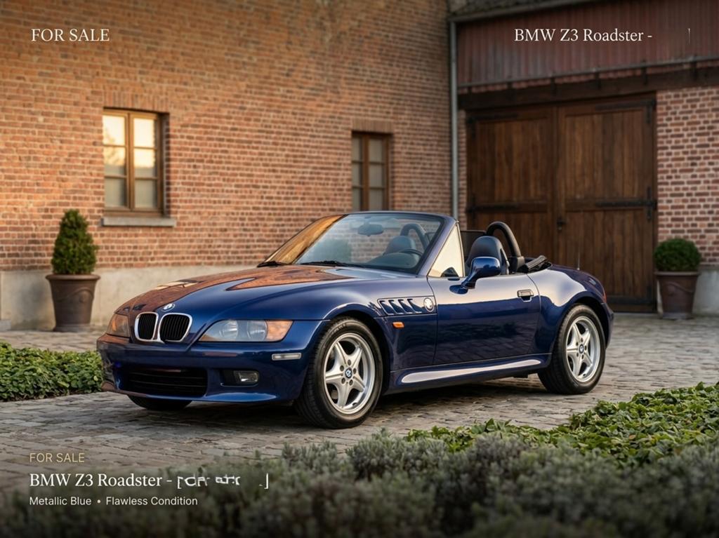 BMW Z3, Auto's, BMW, Cabriolet, Bedrijf, Z3, Te koop