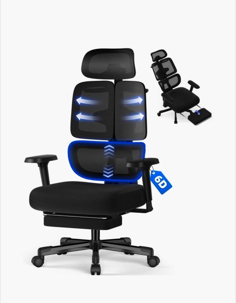 Hyaonix bureaustoel (Nieuw), Enlèvement ou Envoi, Chaise de bureau