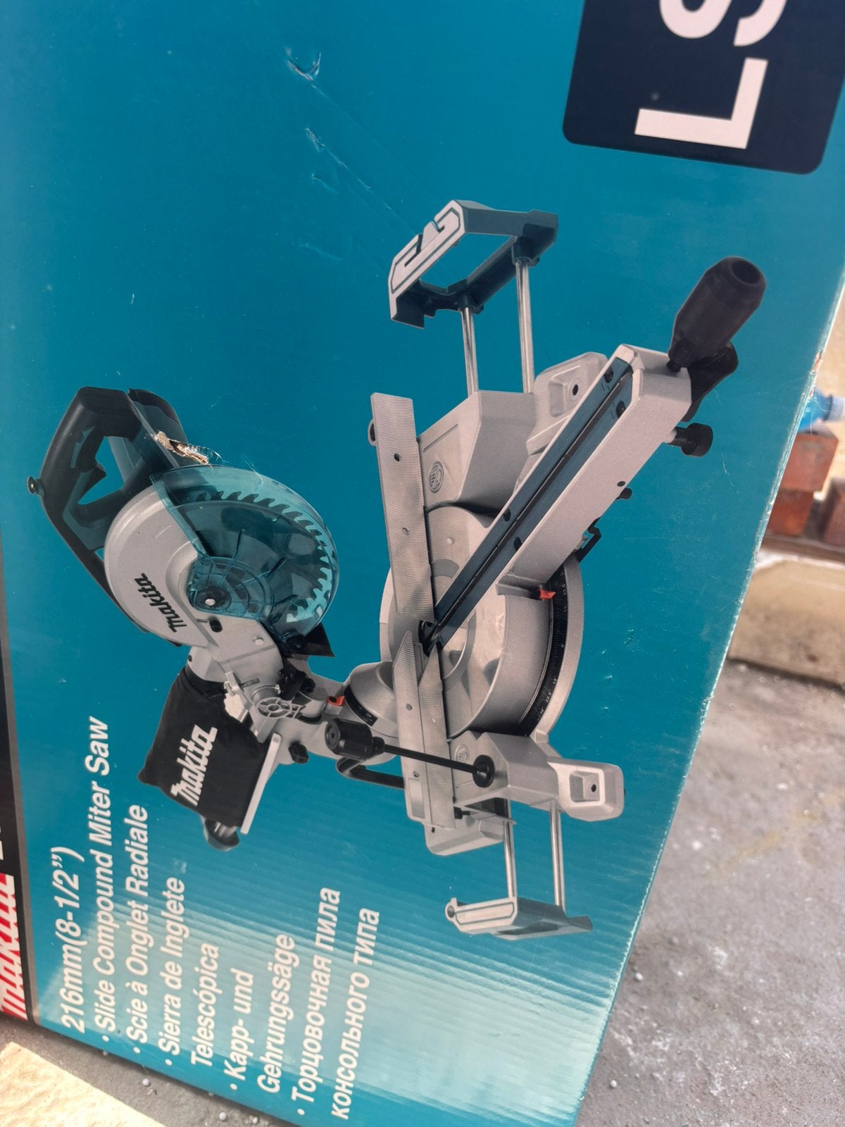 Nieuwe afkortzaag makita, Doe-het-zelf en Bouw, Ophalen, Afkortzaag
