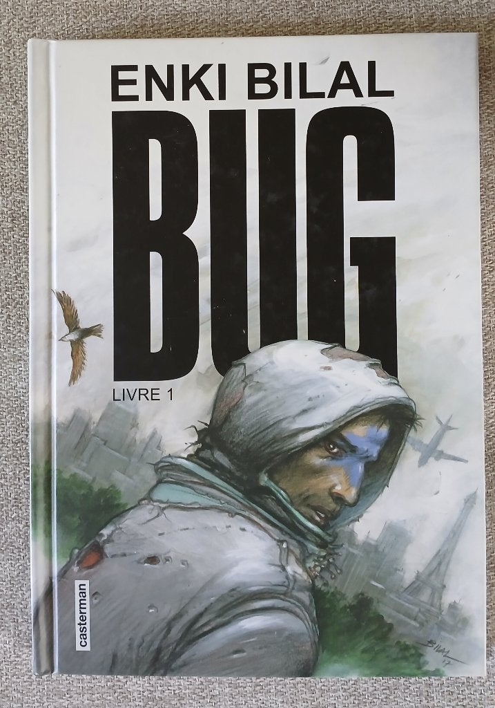 BD Bug livre 1 EO Enki Bilal TTB, Boeken, Eén stripboek, Ophalen of Verzenden, Gelezen