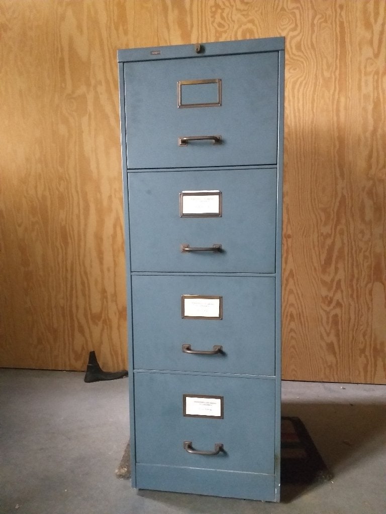 Roneo archiefkast - metalen kast met schuiven, Huis en Inrichting, Kasten | Ladekasten, Ophalen, Minder dan 50 cm, Gebruikt, 100 tot 150 cm
