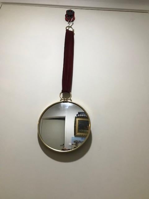 Miroir solaire œil sorcière majordome convex 50's💎✨😍💑👌, Enlèvement ou Envoi, Rond, Moins de 50 cm, Moins de 100 cm