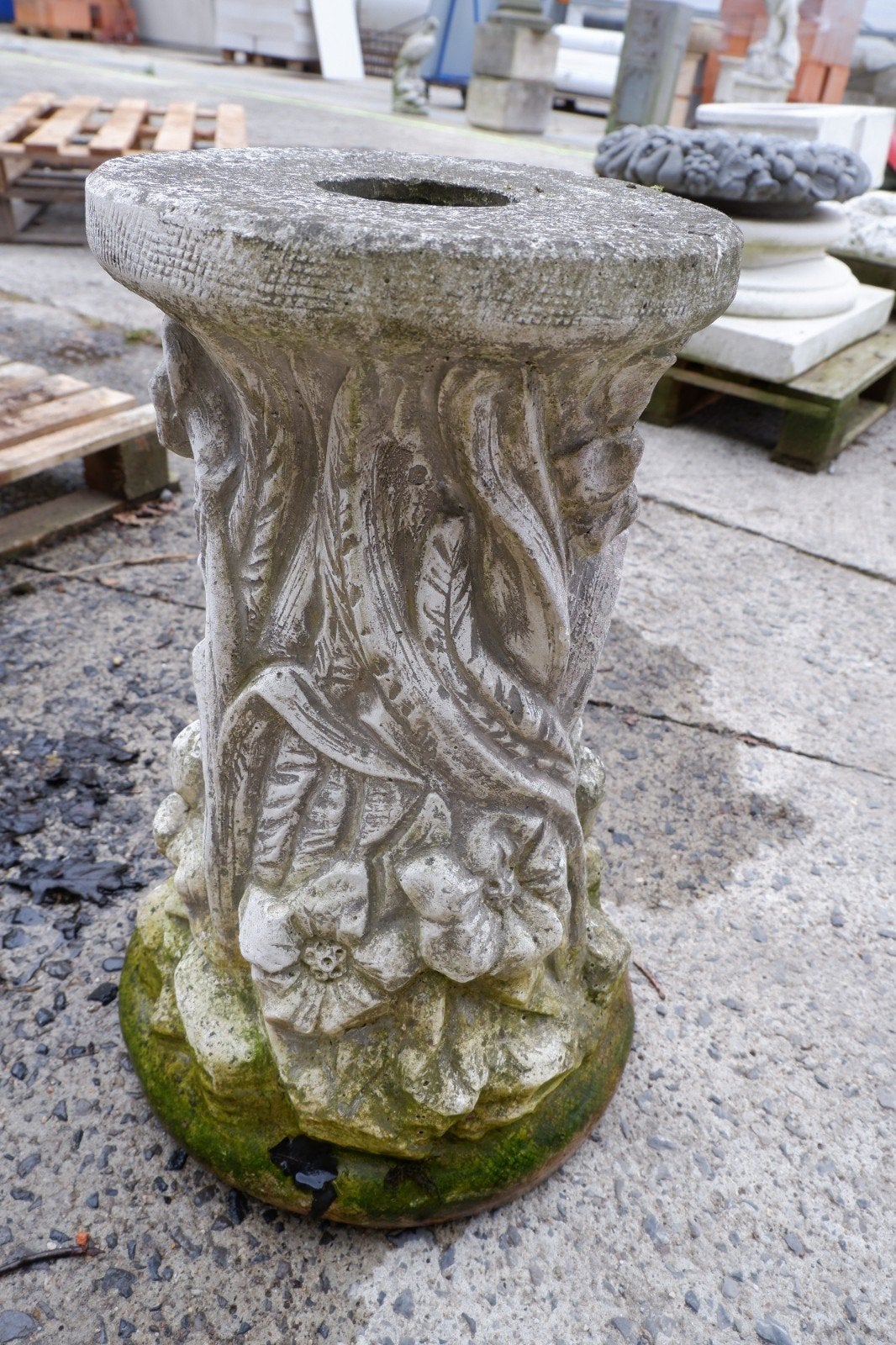 Socle en béton