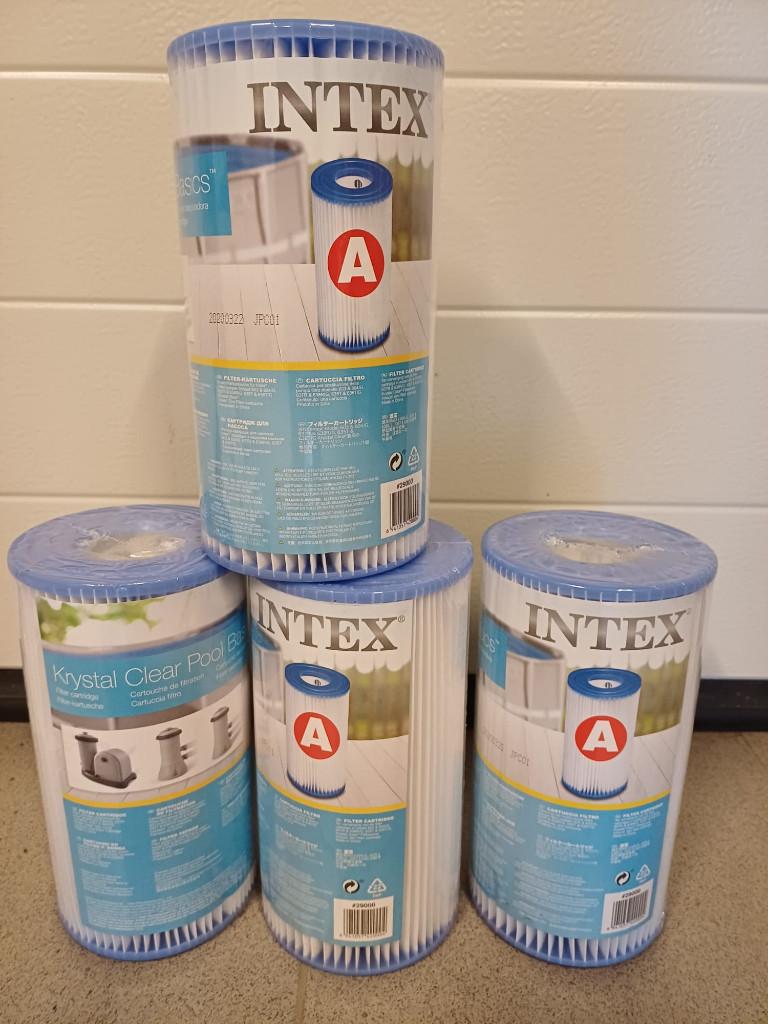 4 Intex A filterpatronen voor Intex filterpomp, Ophalen, Nieuw, Filter