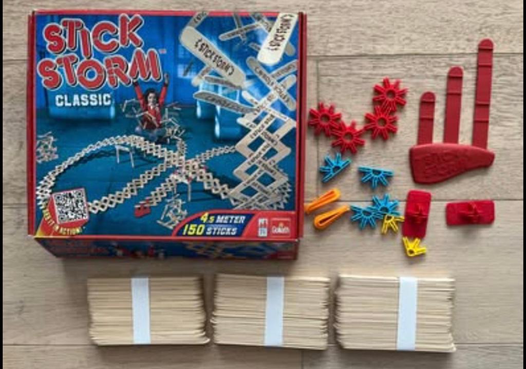 Stick Storm Classic (150 sticks en toebehoren): compleet, Ophalen of Verzenden, Zo goed als nieuw