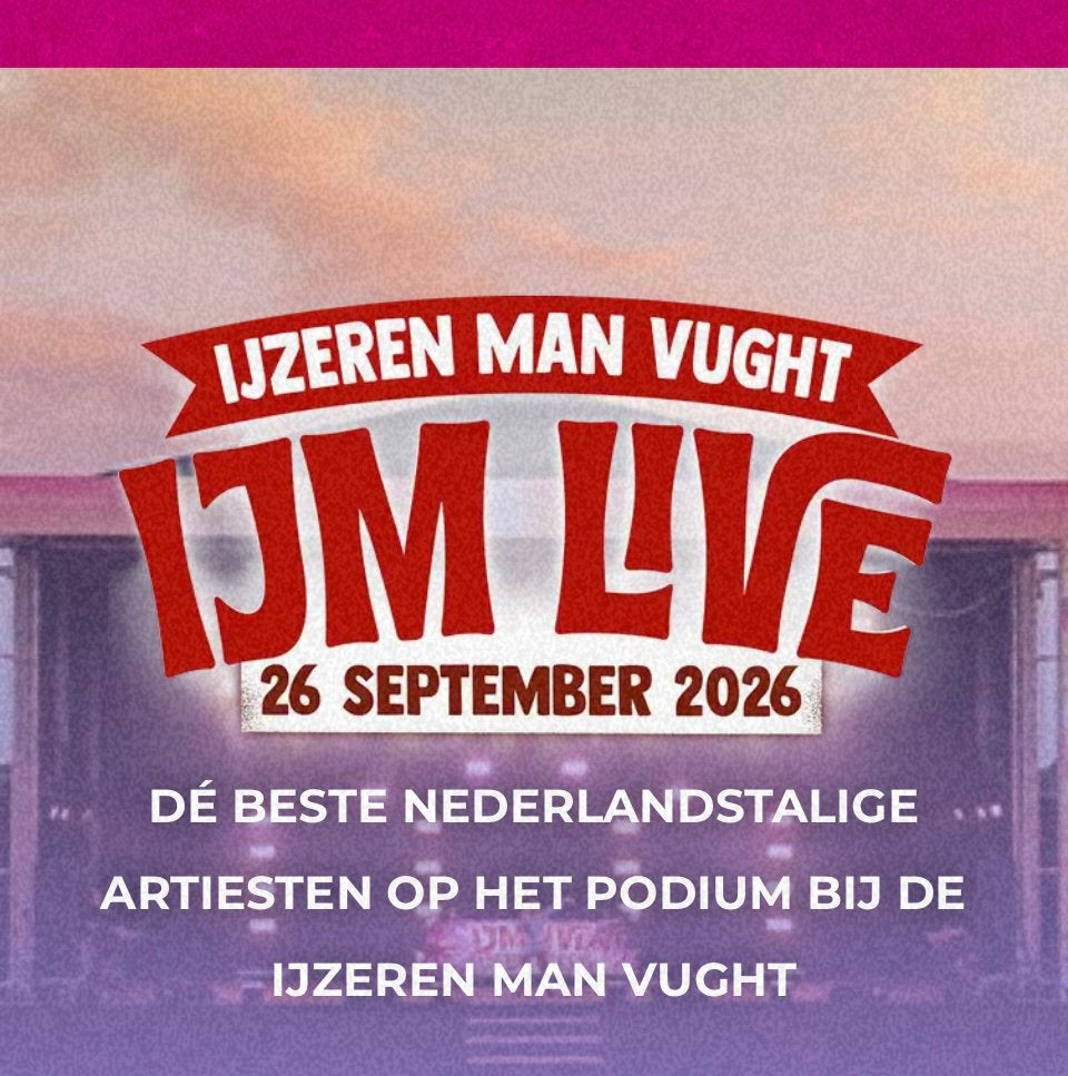 IJM Live Vucht 26/9/26, Tickets & Billets, Deux personnes