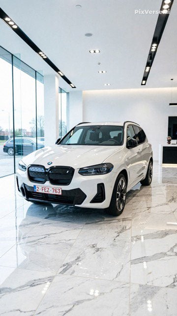 Te Koop BMW iX3 - MPack FULL️, Auto's, Automaat, 4 deurs, Achterwielaandrijving, Zwart