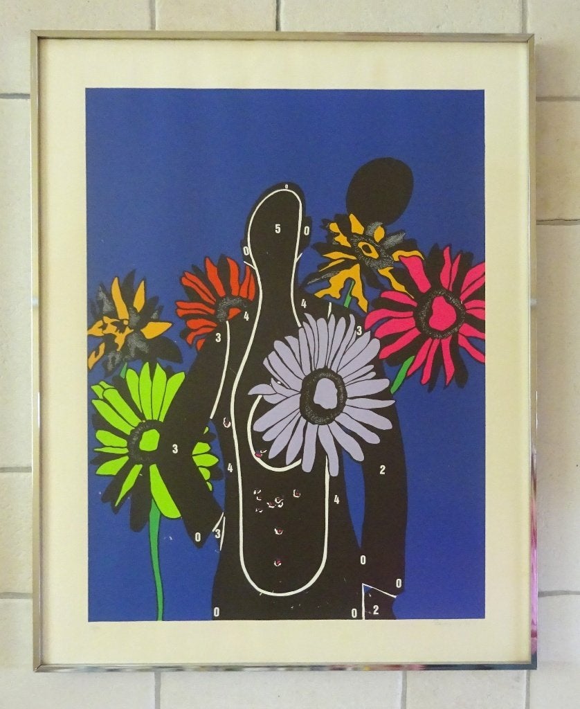 Paul Van Hoeydonck, litho, 27/99, figuur '76, 63 x 47 cm, Lithografie, Gelimiteerde oplage, Abstract, Ophalen