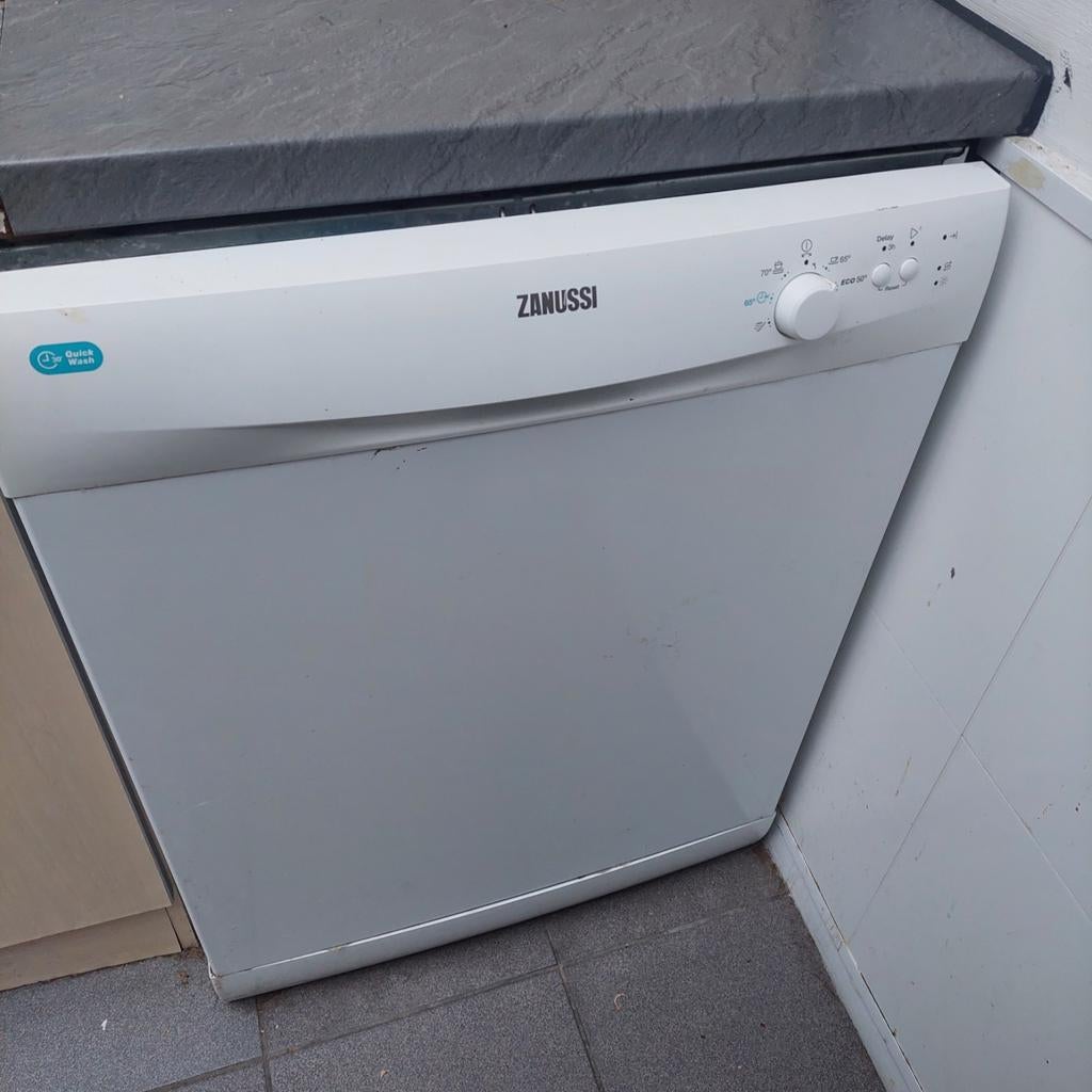 afwasmachine  zanussi, Electroménager, Lave-vaisselle, Enlèvement
