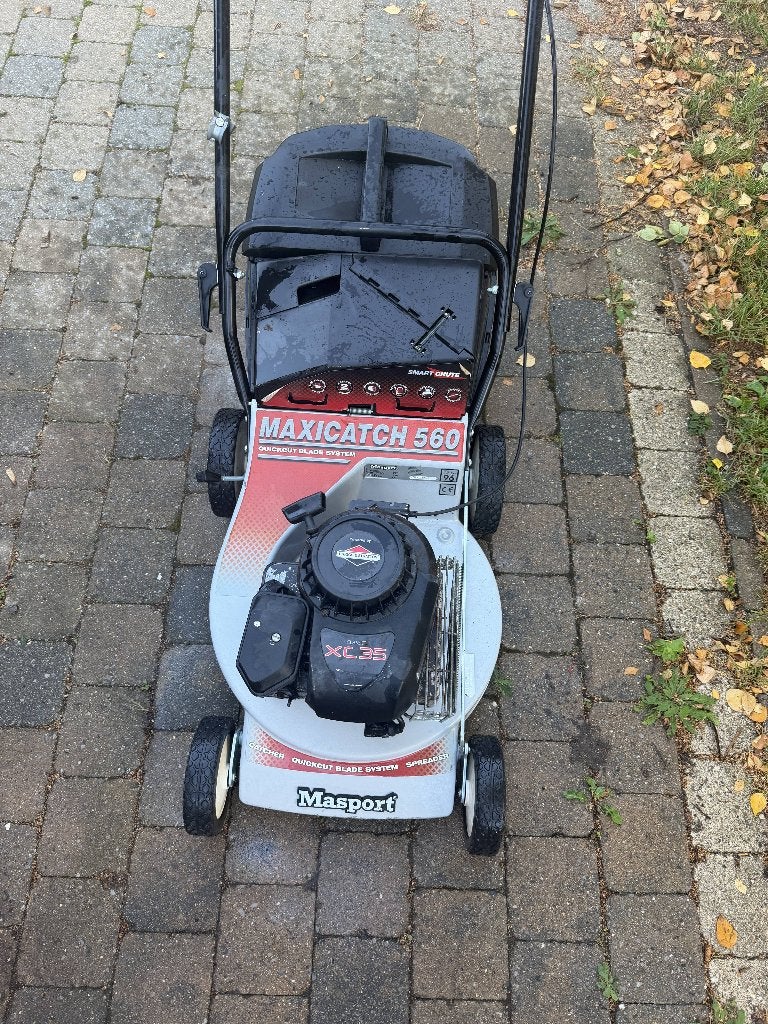 Masport Maxicatch 560 grasmaaier, Jardin & Terrasse, 40 à 49 cm, Enlèvement, Bac de ramassage, Tondeuse rotative