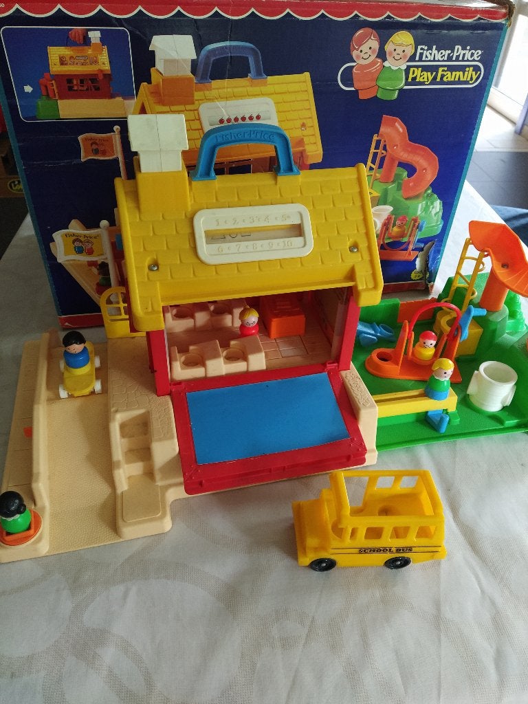 speelgoed Fisher Price(schooltje-haven)+ Grazioli Giochi, Enlèvement ou Envoi, Utilisé