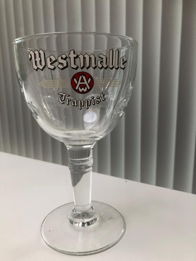 Één bierglas Westmalle, Collections, Enlèvement, Comme neuf